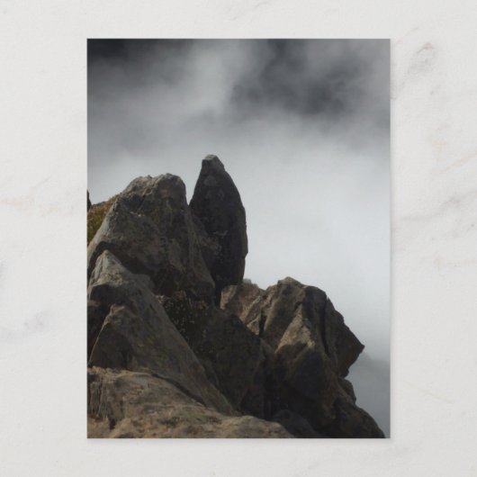 Rocks and Clouds Postkarte (Vorderseite)