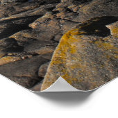 Rocks and Corbiere lighthouse, Jersey Poster (Ecke)