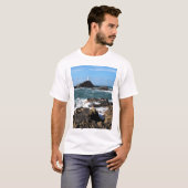 Rocks and Corbiere lighthouse, Jersey T-Shirt (Vorne ganz)