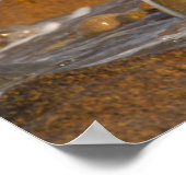 Rocks and Waves in Rhode Island Poster (Ecke)