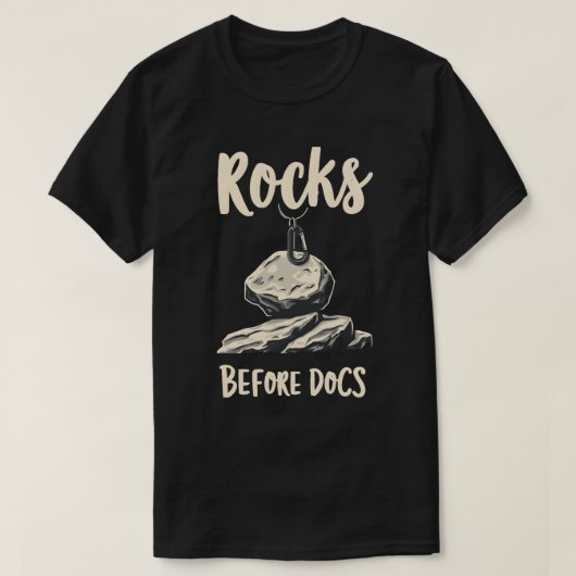 Rocks Before Docs T-Shirt (Design vorne)