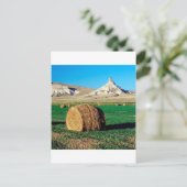 Rocks Chimney Nebraska Postkarte (Stehend Vorderseite)