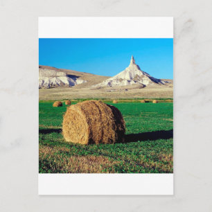 Rocks Chimney Nebraska Postkarte