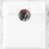 Rocks Classic Round Sticker (Tasche)