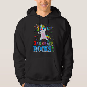 Rocks der dritten Klasse für Einhorn Hoodie