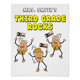 Rocks der dritten Klasse Poster