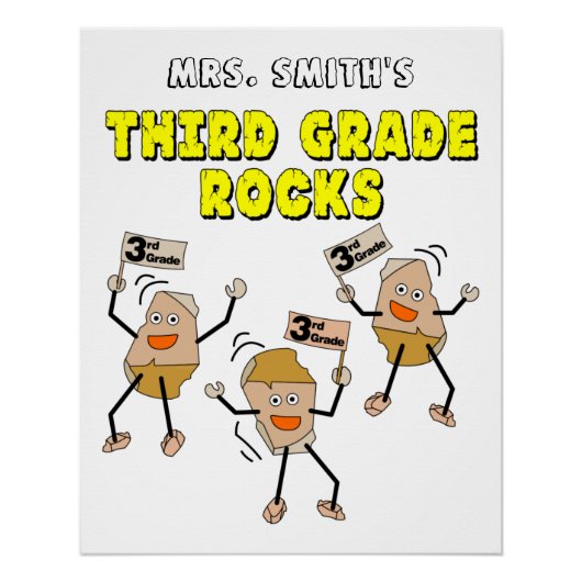 Rocks der dritten Klasse Poster (Vorderseite)