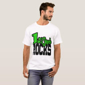 ROCKS Grüne Schule Geschenk des 1. Klasse T-Shirt (Vorne ganz)