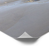 Rocks in the Ocean Poster (Ecke)