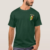 Rocks Irish Shield & Griffins Personalisiert T-Shirt (Vorderseite)