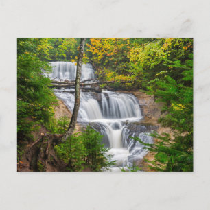 Rocks National Lakeshore, Sable Falls Postkarte