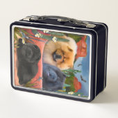 ROCKS ROSAN Chow Portrait Metal Lunch Box (Rückseite)