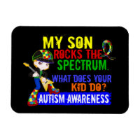 Rocks Spectrum Autismus Son