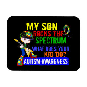 Rocks Spectrum Autismus Son Magnet