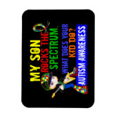 Rocks Spectrum Autismus Son Magnet (Vertikal)