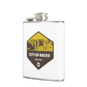 Rocks Staat Park New Mexico Flachmann (Links)