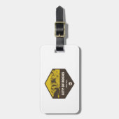 Rocks Staat Park New Mexico Gepäckanhänger (Vorderseite vertikal)