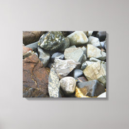 Rocks Stretched 20"x16" Canvas Print Leinwanddruck