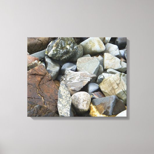 Rocks Stretched 20"x16" Canvas Print Leinwanddruck (Vorderseite)