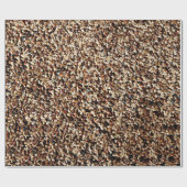 Rocks Texturwrapping Papier Geschenkpapier (Flach)