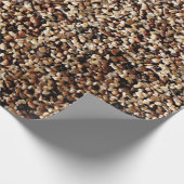 Rocks Texturwrapping Papier Geschenkpapier (Ecke)