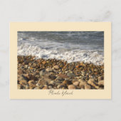 Rocks Waves Rhode Island Postcard Postkarte (Vorderseite)