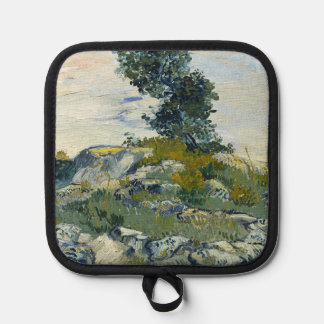Rocks with Oak Tree, Van Gogh Oil Painting Topflappen