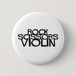 Rockschere Geige Button