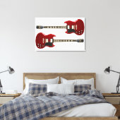 ROCKSCHÜLER 24x36 Leinwanddruck (Insitu (Schlafzimmer))