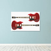 ROCKSCHÜLER 24x36 Leinwanddruck (Insitu (Holzboden))