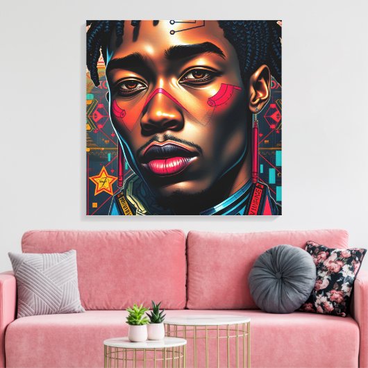 Rockstar 2 leinwanddruck (Insitu (Wohnzimmer))