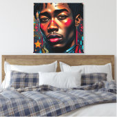 Rockstar 2 leinwanddruck (Insitu (Schlafzimmer))