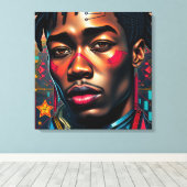 Rockstar 2 leinwanddruck (Insitu (Holzboden))