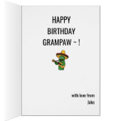 Rockstar 40. Mens Geburtstag Gitarre Funk Funny Jo (Innen (Rechts))