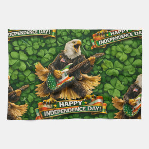 Rockstar American Eagle Unabhängigkeitstag Küchenh Geschirrtuch