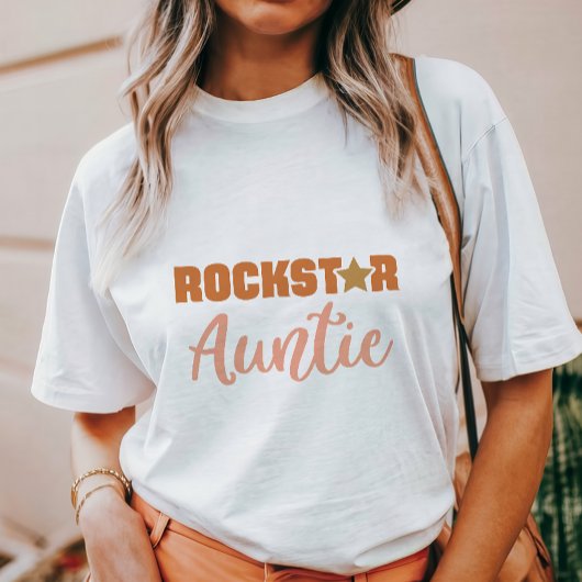 Rockstar Auntie T-Shirt