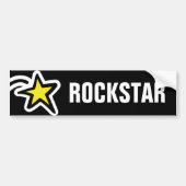 Rockstar Autoaufkleber (Vorne)