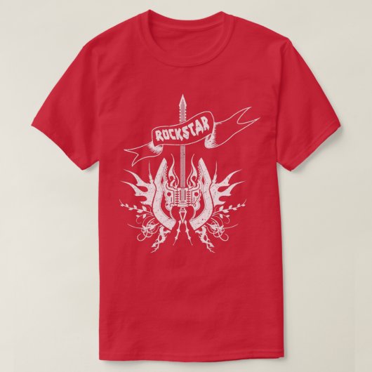 Rockstar Ax Guitar01 1 T-Shirt (Design vorne)