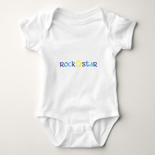 Rockstar Baby Strampler (Vorderseite)