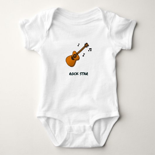 RockStar Baby Strampler (Vorderseite)