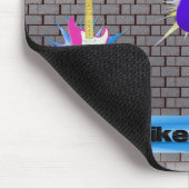 Rockstar Backsteinmauer Mousepad (Ecke)