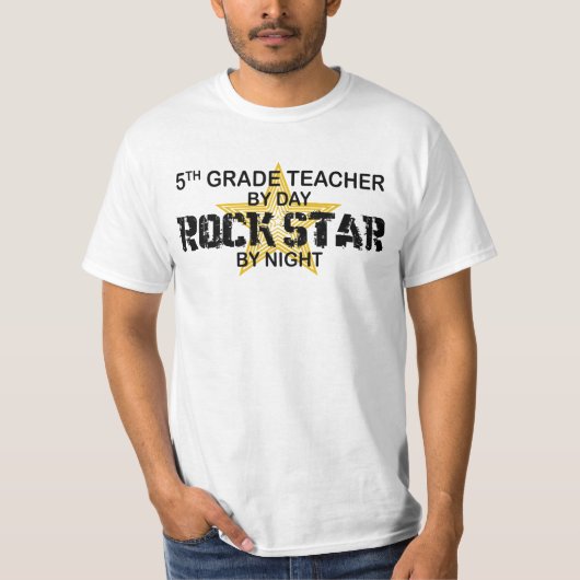 Rockstar bis zum Nacht - 5. Grad T-Shirt (Vorderseite)