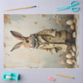 Rockstar Bunny in Tissue Seidenpapier (Basteln)