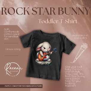 Rockstar Bunny Säugling T - Shirt