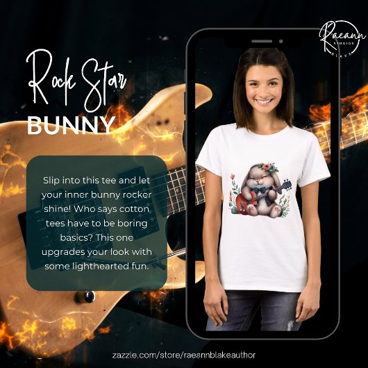 Rockstar Bunny T - Shirt