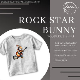 Rockstar Bunny Todler T - Shirt
