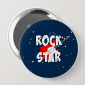"Rockstar" Button (Vorne & Hinten)