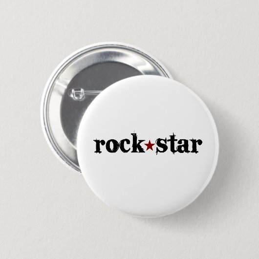 Rockstar Button (Vorne & Hinten)