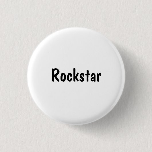 Rockstar Button (Vorderseite)