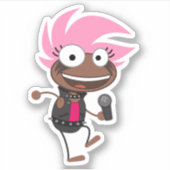 Rockstar Cinderella Sticker (Vorderseite)